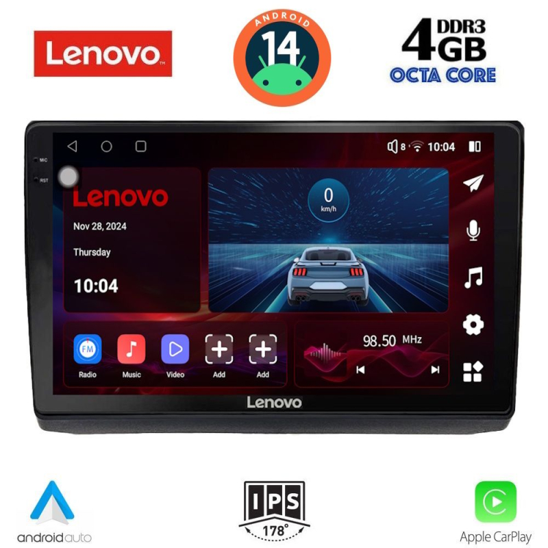 LENOVO SSV 8558_CPA (10inc) MULTIMEDIA TABLET for OPEL VIVARO – RENAULT TRAFIC - NISSAN PRIMASTAR mod. 2004-2015