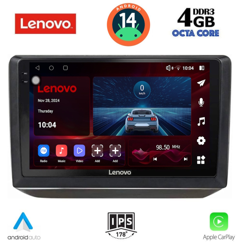 LENOVO SSV 8581_CPA (10inc) MULTIMEDIA TABLET for SKODA FABIA mod. 2008-2014
