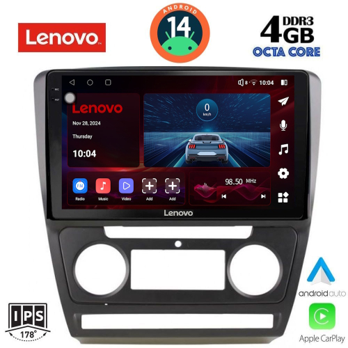 LENOVO SSV 8595_CPA (10inc) MULTIMEDIA TABLET for SKODA OCTAVIA 5 mod. 2005-2012