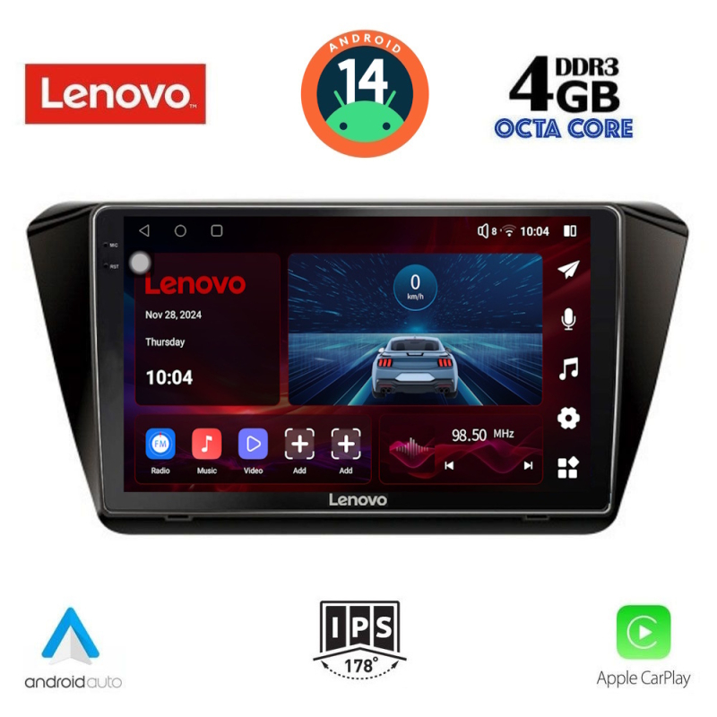 LENOVO SSV 8605_CPA (10inc) MULTIMEDIA TABLET for SKODA SUPERB mod. 2015>