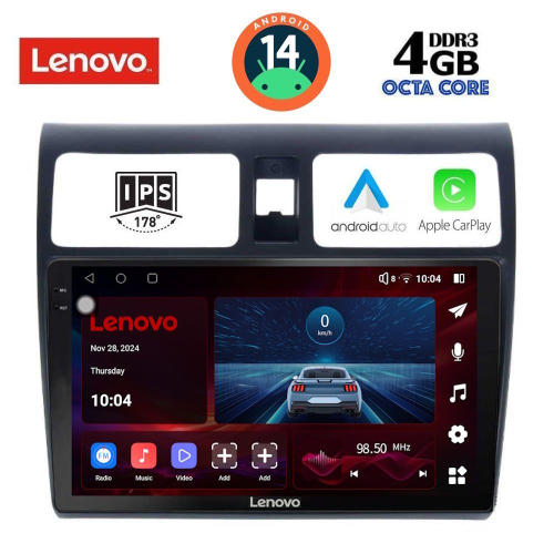 LENOVO SSV 8684_CPA (10inc) MULTIMEDIA TABLET for SUZUKI SWIFT mod. 2005-2011