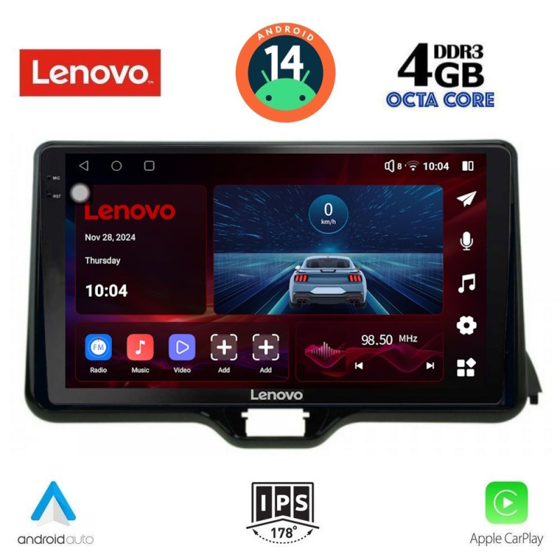LENOVO SSV 8738_CPA (10inc) MULTIMEDIA TABLET for TOYOTA YARIS mod. 2020> - MAZDA 2 mod. 2023> LENOVO SSV 8738_CPA (10inc) MULTIMEDIA TABLET for TOYOTA YARIS mod. 2020> - MAZDA 2 mod. 2023>