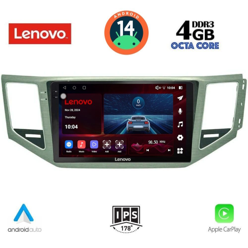 LENOVO SSV 8745_CPA (10inc) MULTIMEDIA TABLET for VW GOLF SPORTSVAN mod. 2014&gt;