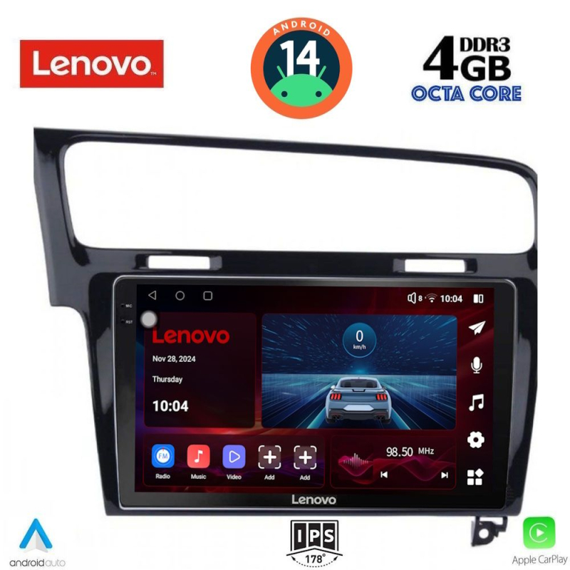 LENOVO SSV 8747_CPA (10inc) MULTIMEDIA TABLET for VW GOLF 7 mod. 2013-2020