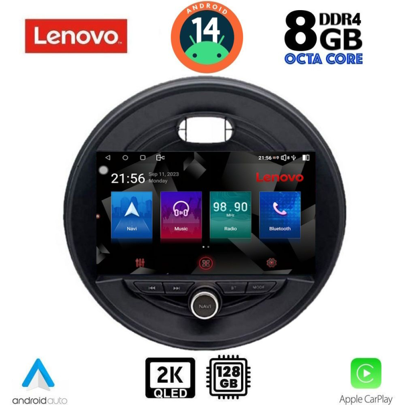 LENOVO SSW 10066_CPA (9inc) MULTIMEDIA TABLET for MINI COOPER (F55-56-F57) mod. 2015> CLUBMAN (F54) mod. 2015> ROADSTER (F59) mod. 2014> COUNTRYMAN (F60) mod. 2016>