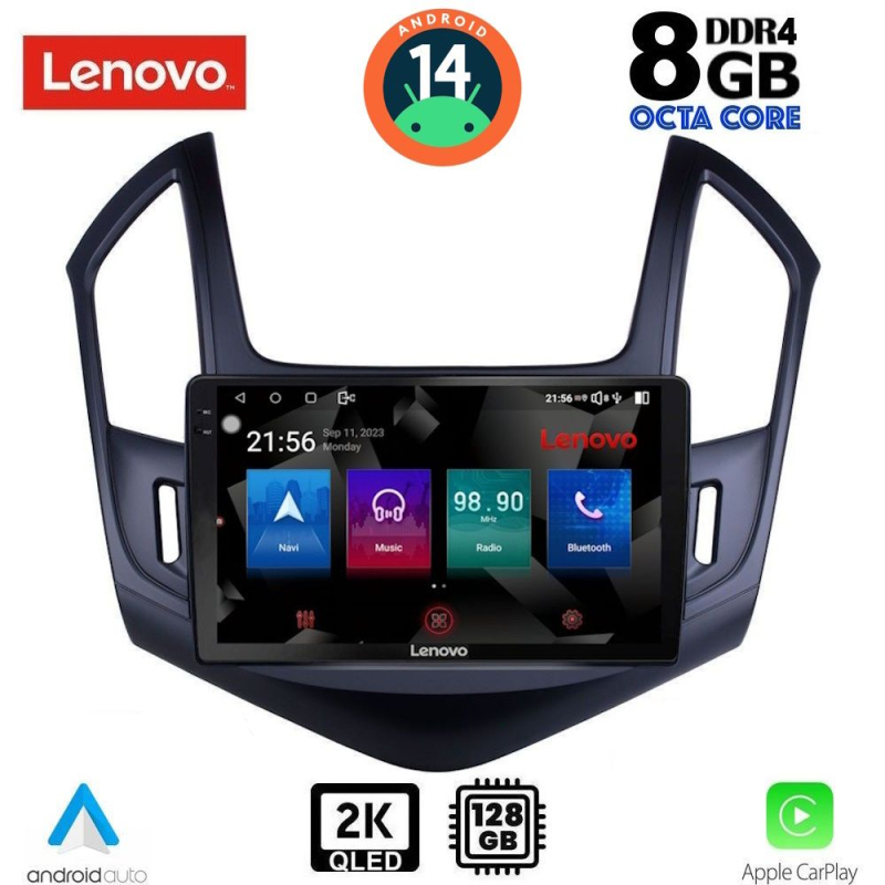 LENOVO SSW 10077_CPA (9inc) MULTIMEDIA TABLET for CHEVROLET CRUZE mod. 2013-2015