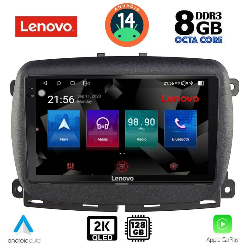 LENOVO SSW 10131_CPA (9inc) MULTIMEDIA TABLET for FIAT 500 mod. 2016> LENOVO SSW 10131_CPA (9inc) MULTIMEDIA TABLET for FIAT 500 mod. 2016>