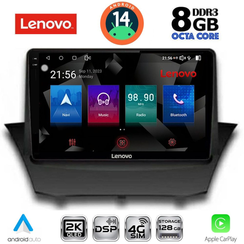 LENOVO SSW 10154A_CPA (9inc) MULTIMEDIA TABLET for FORD FIESTA mod. 2008-2017