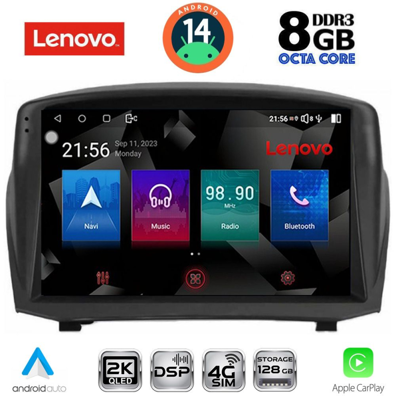 LENOVO SSW 10154B_CPA (9inc) MULTIMEDIA TABLET for FORD FIESTA mod. 2008-2017
