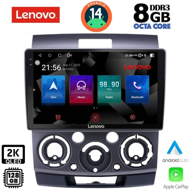 LENOVO SSW 10170_CPA (9inc) MULTIMEDIA TABLET for FORD RANGER | MAZDA BT50 mod. 2006-2011