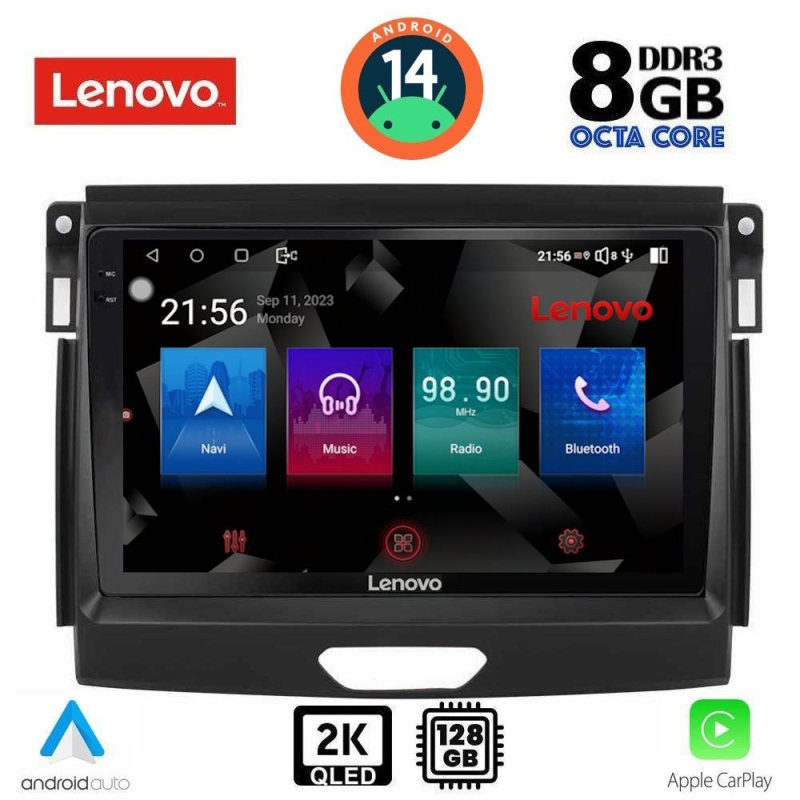 LENOVO SSW 10172_CPA (9inc) MULTIMEDIA TABLET for FORD RANGER mod. 2015-2018