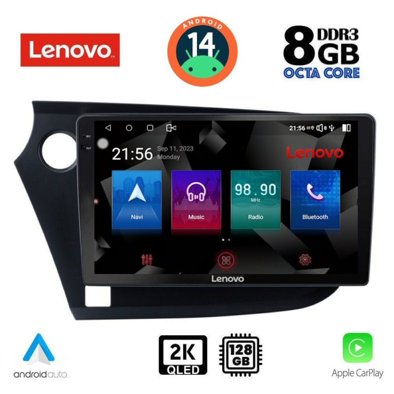 LENOVO SSW 10205_CPA (9inc) MULTIMEDIA TABLET for HONDA INSIGHT mod. 2009-2014 LENOVO SSW 10205_CPA (9inc) MULTIMEDIA TABLET for HONDA INSIGHT mod. 2009-2014