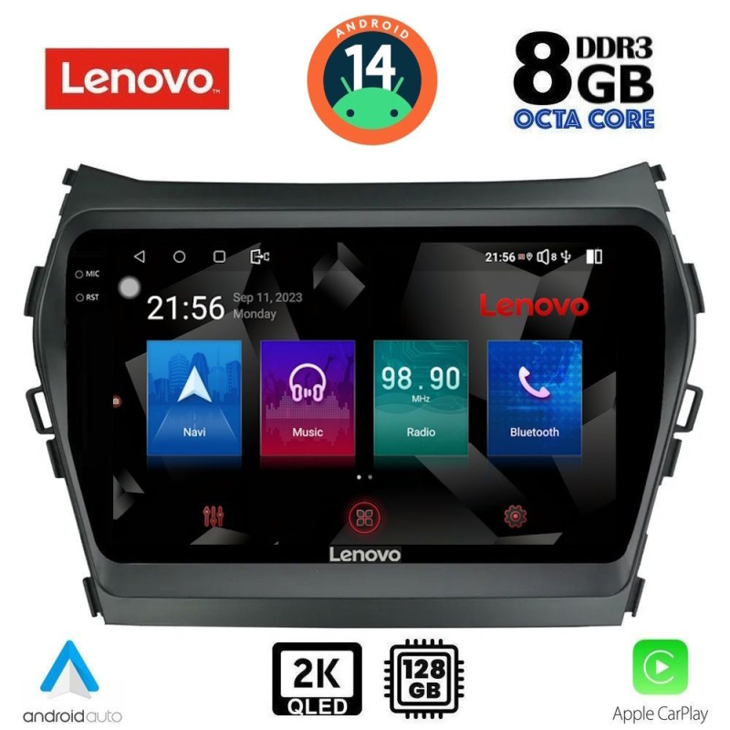 LENOVO SSW 10238_CPA (9inc) MULTIMEDIA TABLET for HYUNDAI IX45 mod. 2013-2017