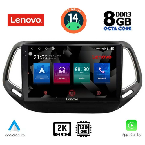 LENOVO SSW 10278_CPA (10inc) MULTIMEDIA TABLET for JEEP COMPASS mod. 2016-2021