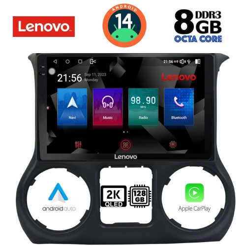 LENOVO SSW 10296_CPA (10inc) MULTIMEDIA TABLET for JEEP WRANGLER  mod. 2014-2017