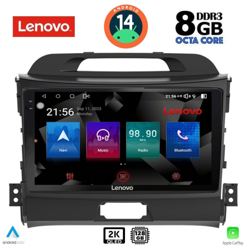 LENOVO SSW 10325_CPA (9inc) MULTIMEDIA TABLET for KIA SPORTAGE mod. 2010-2015