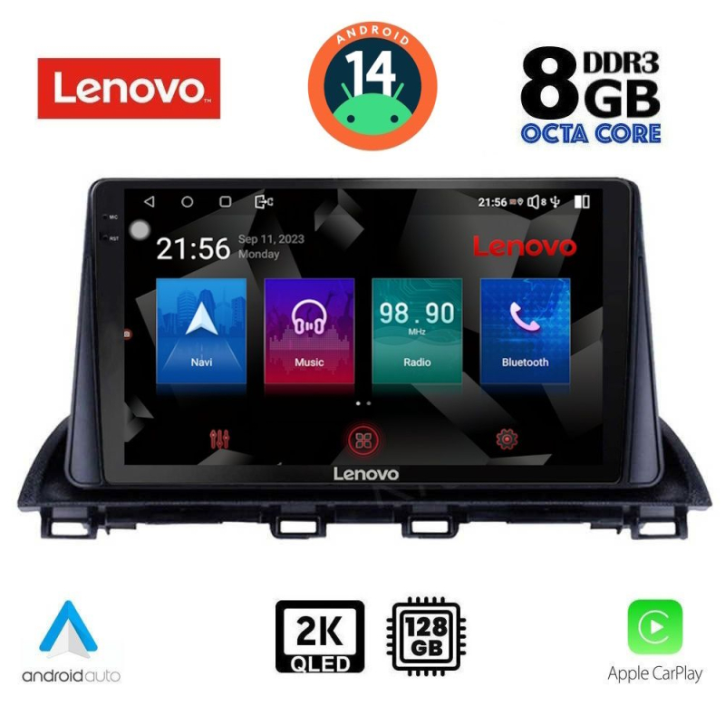 LENOVO SSW 10367_CPA (9inc) MULTIMEDIA TABLET for MAZDA 3 mod. 2014-2019