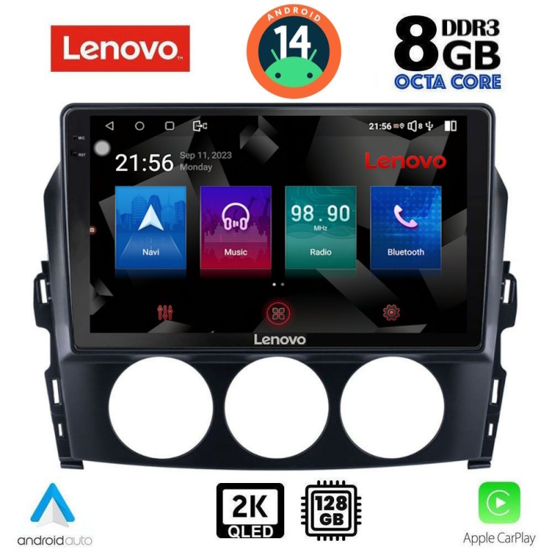 LENOVO SSW 10392_CPA (9inc) MULTIMEDIA TABLET for MAZDA MX5 mod. 2005-2015