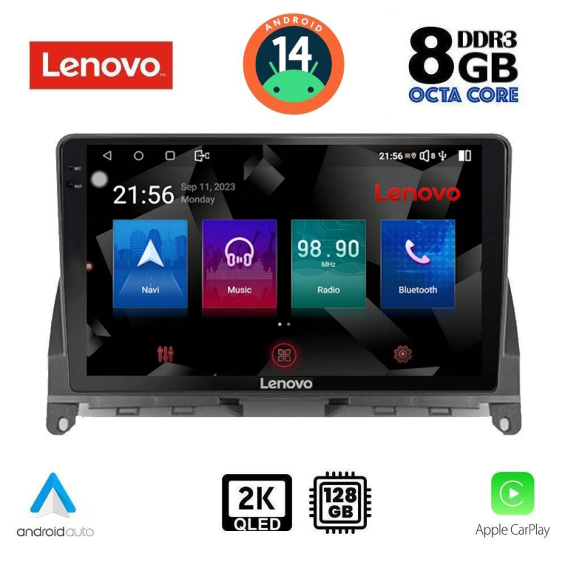 LENOVO SSW 10405_CPA (9inc) MULTIMEDIA TABLET for MERCEDES C (W204) mod. 2007-2011 LENOVO SSW 10405_CPA (9inc) MULTIMEDIA TABLET for MERCEDES C (W204) mod. 2007-2011