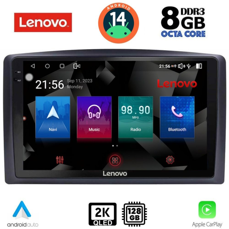 LENOVO SSW 10421_CPA (10inc) MULTIMEDIA TABLET for MERCEDES VITO – VIANO  (W447) mod. 2015-2022