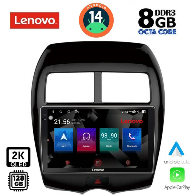 LENOVO SSW 10430_CPA (10inc) MULTIMEDIA TABLET for MITSUBISHI ASX mod. 2009> - PEUGEOT 4008 mod. 2012-2018