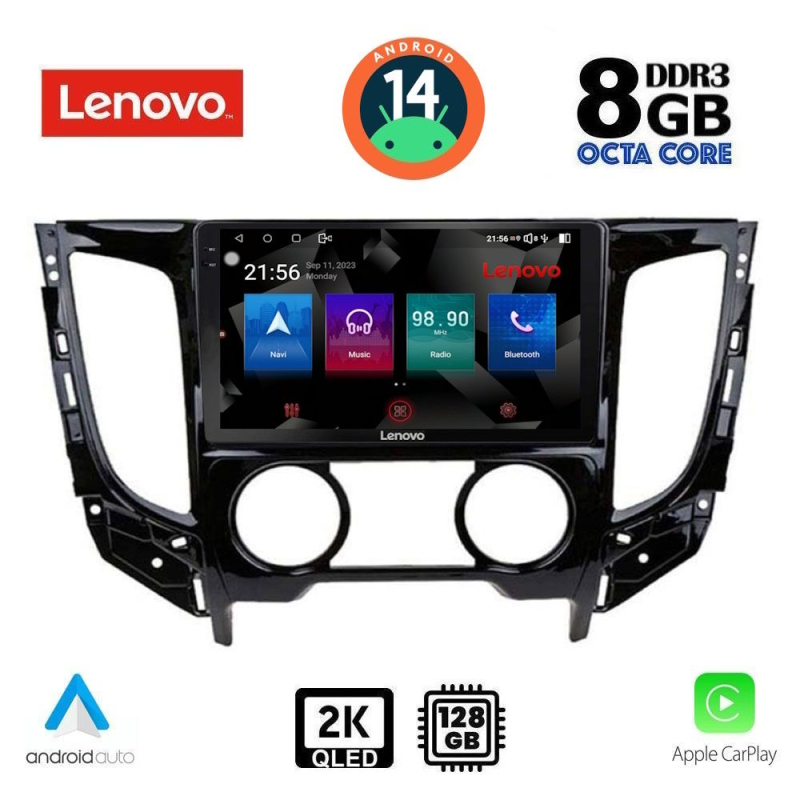 LENOVO SSW 10437_CPA A/C (9inc) MULTIMEDIA TABLET for MITSUBISHI L200 mod. 2015>