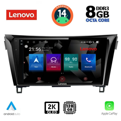 LENOVO SSW 10468_CPA (10inc) MULTIMEDIA TABLET for NISSAN QASHQAI - XTRAIL mod. 2014-2021