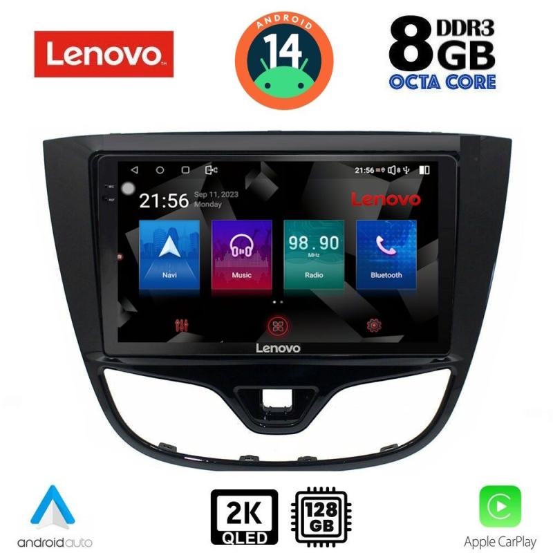 LENOVO SSW 10489_CPA (10inc) MULTIMEDIA TABLET for OPEL KARL mod. 2014-2019