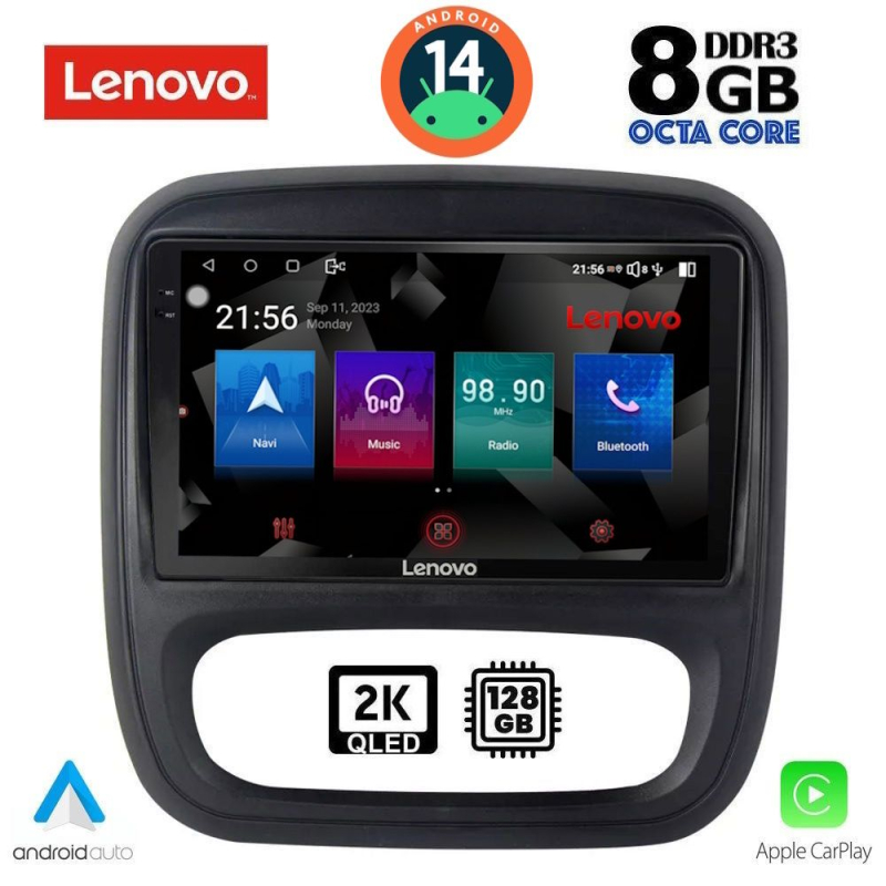 LENOVO SSW 10499_CPA (9inc) MULTIMEDIA TABLET for OPEL VIVARO – RENAULT TRAFIC – FIAT TALENDO – NISSAN NV 300 mod. 2014>