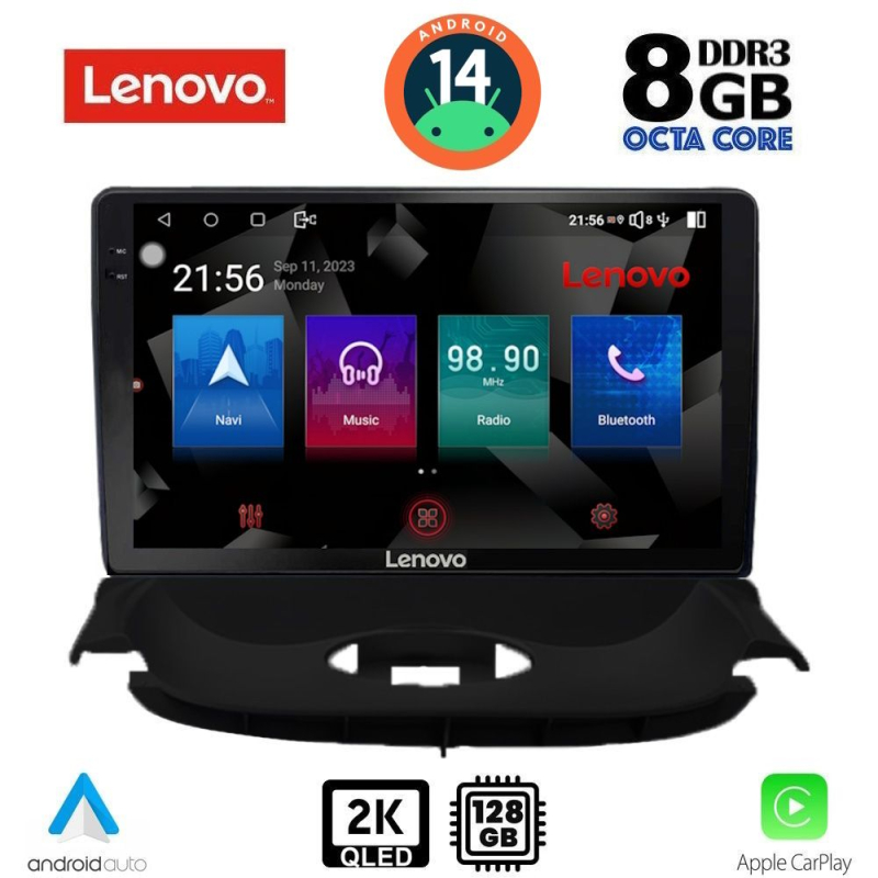LENOVO SSW 10505_CPA (9inc) MULTIMEDIA TABLET for PEUGEOT 206 mod. 1998-2006
