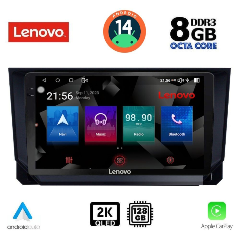 LENOVO SSW 10573_CPA (9inc) MULTIMEDIA TABLET for SEAT ARONA - IBIZA mod. 2018>