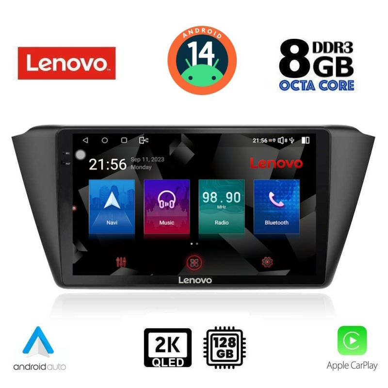 LENOVO SSW 10582_CPA (9inc) MULTIMEDIA TABLET for SKODA FABIA mod. 2015>