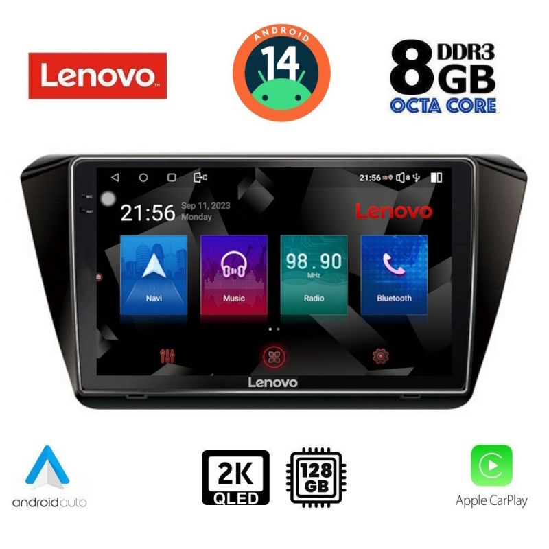 LENOVO SSW 10605_CPA (10inc) MULTIMEDIA TABLET for SKODA SUPERB mod. 2015>
