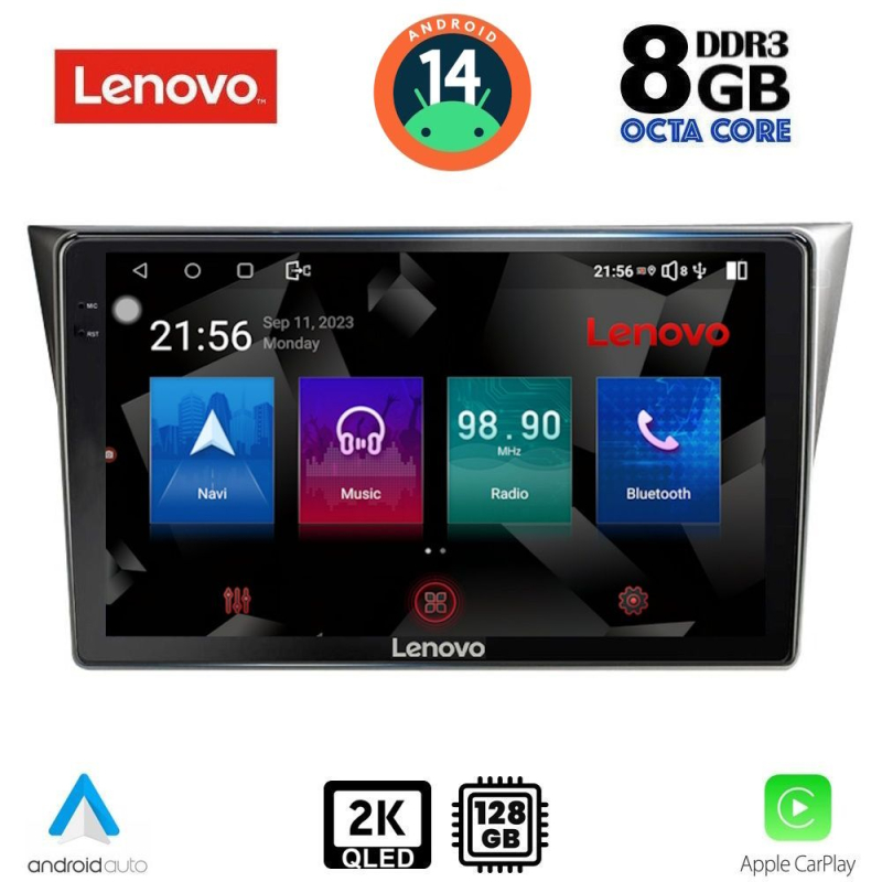 LENOVO SSW 10659_CPA (9inc) MULTIMEDIA TABLET for SUBARU IMPREZA mod. 2002-2008