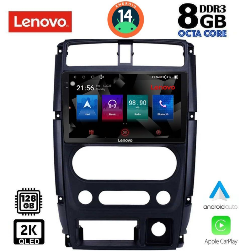 LENOVO SSW 10678_CPA (9inc) MULTIMEDIA TABLET for SUZUKI JIMNY mod. 2007-2017 LENOVO SSW 10678_CPA (9inc) MULTIMEDIA TABLET for SUZUKI JIMNY mod. 2007-2017