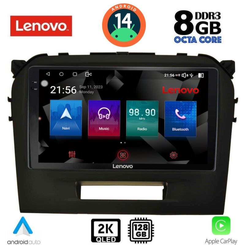 LENOVO SSW 10697_CPA (9inc) MULTIMEDIA TABLET for SUZUKI VITARA mod. 2016-2022 LENOVO SSW 10697_CPA (9inc) MULTIMEDIA TABLET for SUZUKI VITARA mod. 2016-2022