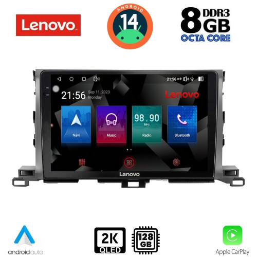 LENOVO SSW 10700_CPA (10inc) MULTIMEDIA TABLET for TOYOTA HIGHLANDER mod. 2014-2019