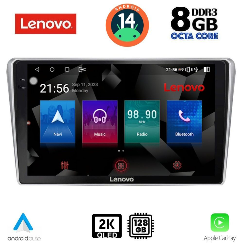 LENOVO SSW 10704_CPA (9inc) MULTIMEDIA TABLET for TOYOTA AVENSIS (T25) mod. 2003-2009 LENOVO SSW 10704_CPA (9inc) MULTIMEDIA TABLET for TOYOTA AVENSIS (T25) mod. 2003-2009