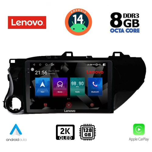 LENOVO SSW 10721_CPA (10inc) MULTIMEDIA TABLET for TOYOTA HILUX mod. 2017&gt;