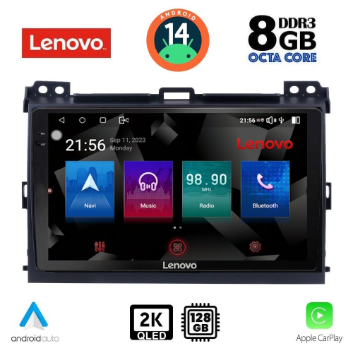LENOVO SSW 10723_CPA (9inc) MULTIMEDIA TABLET for TOYOTA LANDCRUISER mod. 2002-2008