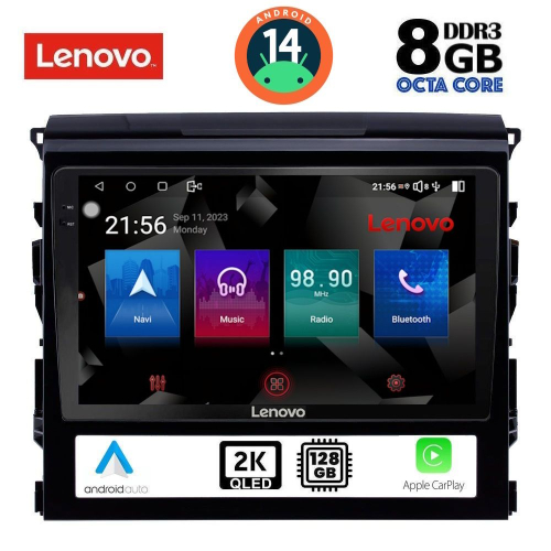 LENOVO SSW 10725_CPA (9inc) MULTIMEDIA TABLET for TOYOTA LANDCRUISER mod. 2016-2019