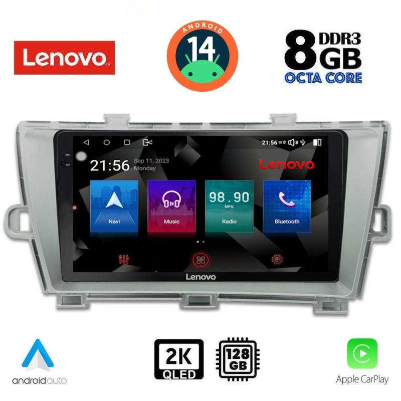 LENOVO SSW 10726_CPA (9inc) MULTIMEDIA TABLET for TOYOTA PRIUS mod. 2009-2015 LENOVO SSW 10726_CPA (9inc) MULTIMEDIA TABLET for TOYOTA PRIUS mod. 2009-2015