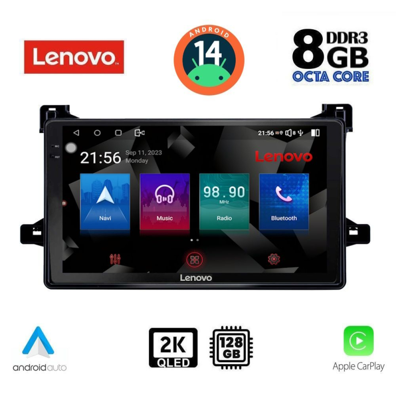 LENOVO SSW 10727_CPA (9inc) MULTIMEDIA TABLET for TOYOTA PRIUS mod. 2016-2020 LENOVO SSW 10727_CPA (9inc) MULTIMEDIA TABLET for TOYOTA PRIUS mod. 2016-2020