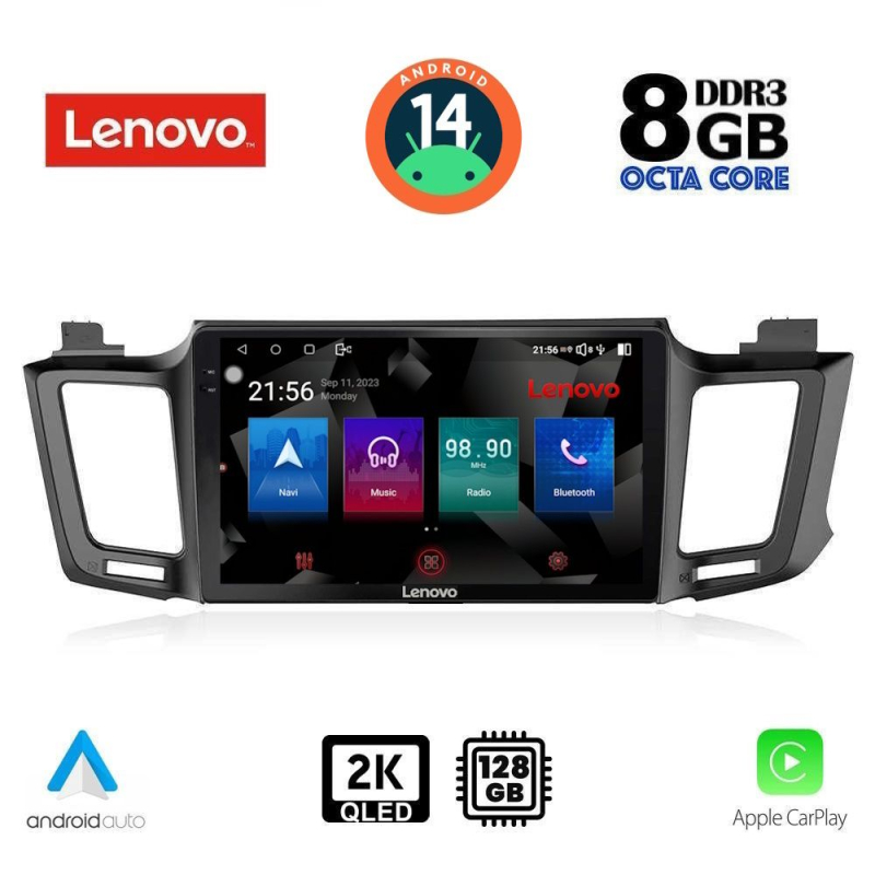 LENOVO SSW 10733_CPA (10inc) MULTIMEDIA TABLET for TOYOTA RAV 4 mod. 2013-2019