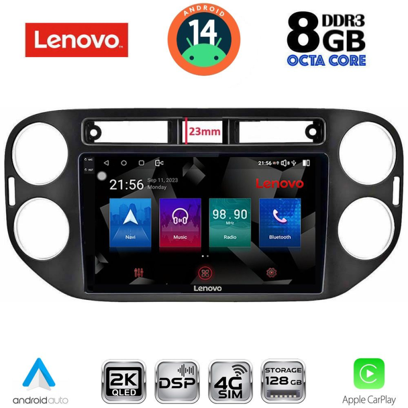 LENOVO SSW 10760BL_CPA (9inc) MULTIMEDIA TABLET for VW TIGUAN mod. 2011-2016 (BLACK) LENOVO SSW 10760BL_CPA (9inc) MULTIMEDIA TABLET for VW TIGUAN mod. 2011-2016 (BLACK)