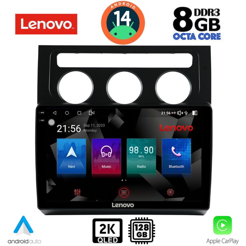 LENOVO SSW 10767_CPA CLIMA (10inc) MULTIMEDIA TABLET for VW TOURAN mod. 2003-2010