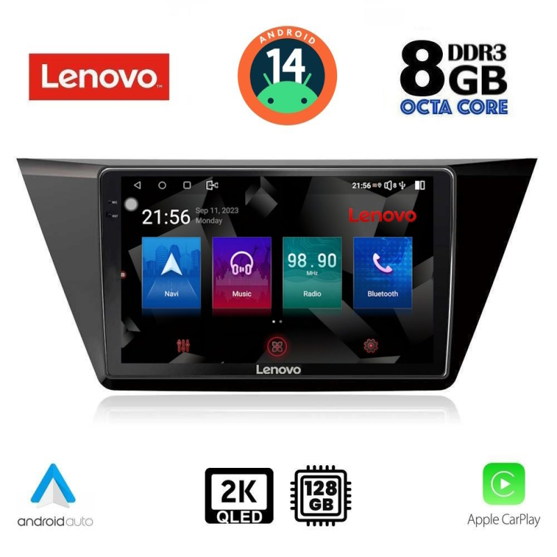 LENOVO SSW 10769_CPA (10inc) MULTIMEDIA TABLET for VW TOURAN mod. 2016>
