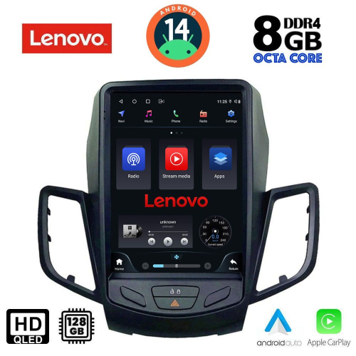 LENOVO SSW 10854_CPA TESLA STYLE for FORD FIESTA mod. 2008-2017