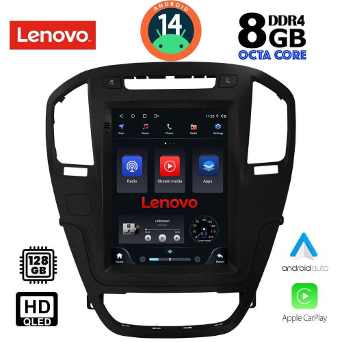 LENOVO SSW 10914_CPA TESLA STYLE for OPEL INSIGNIA mod. 2008-2013