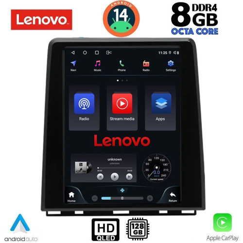 LENOVO SSW 10947_CPAA (LOW VERSION) TESLA STYLE for RENAULT CLIO - CAPTUR mod. 2019&gt;